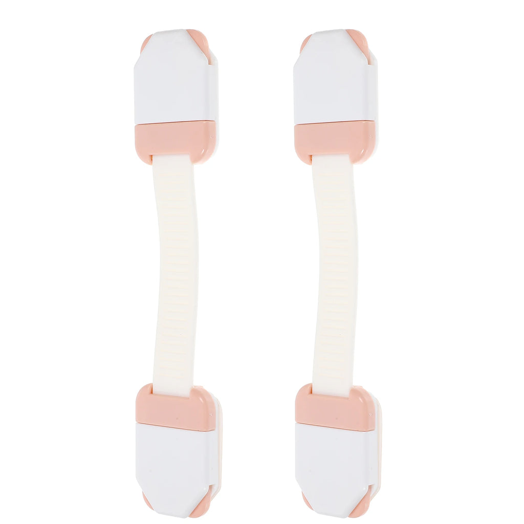 2Pcs Cabinet Locks Baby Proofing Safety for Toddlers Strong ABS Construction No Installation Tools Required Kitchen Bathroom