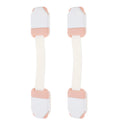 2Pcs Cabinet Locks Baby Proofing Safety for Toddlers Strong ABS Construction No Installation Tools Required Kitchen Bathroom