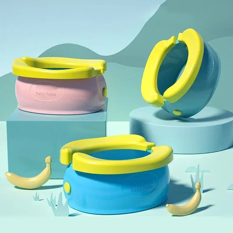 Children’s foldable potty training seat, easy-to-clean toilet seat, birthday gift for boys and girls, portable for travelí