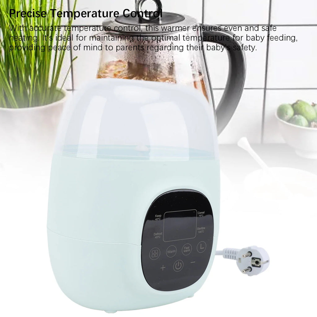 Baby Bottle Warmer 200W PP Multifunctional Fast Heating Baby Food Milk Warmer with Defrost for Breastmilk All Bottle Sizes.