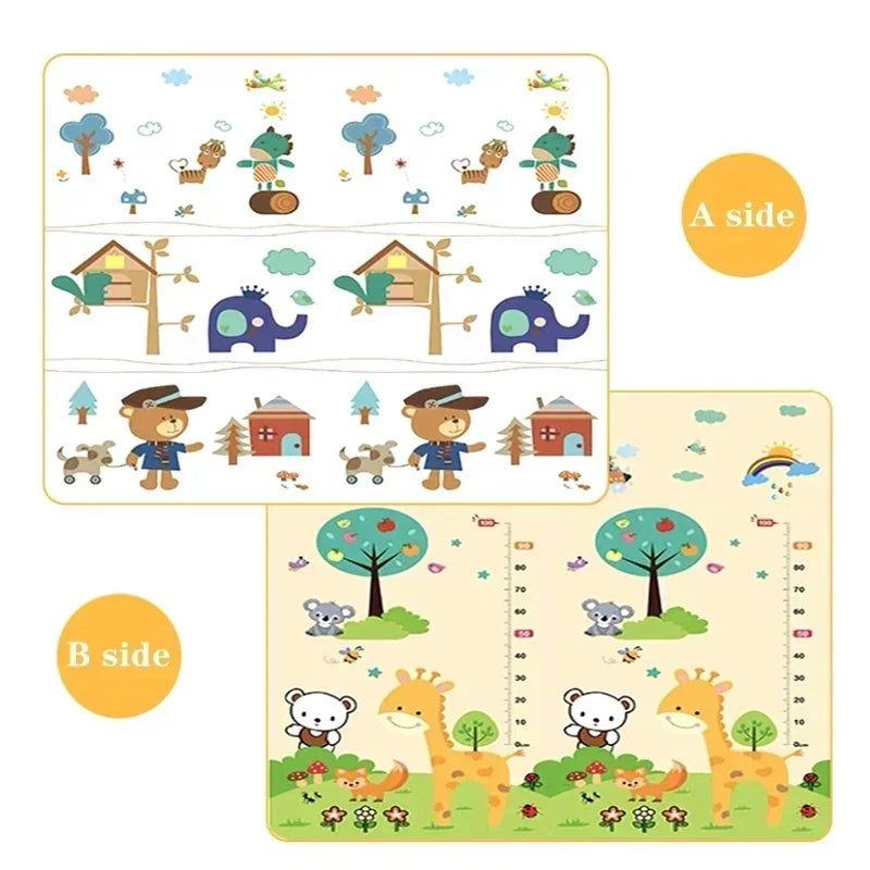 Non-toxic Thick Baby Crawling Play Mats Environmentally New Friendly Folding Mat Carpet Play Mat for Children's Safety Rug Gifts