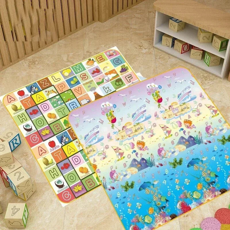 Tasteless Thicken Large Size Play Mat for Children's Safety Mat EPE Environmentally Baby Crawling Play Mats Folding Mat Carpets