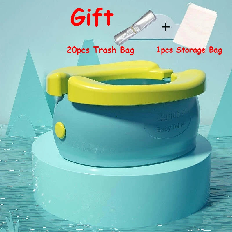 Children’s foldable potty training seat, easy-to-clean toilet seat, birthday gift for boys and girls, portable for travelí