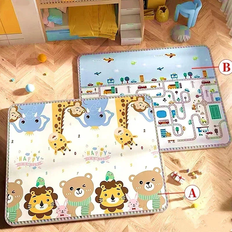 Non-toxic Thick Baby Crawling Play Mats Environmentally New Friendly Folding Mat Carpet Play Mat for Children's Safety Rug Gifts