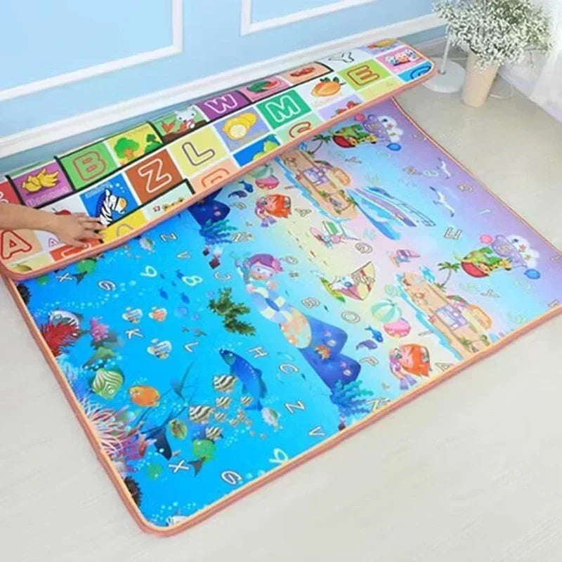 Tasteless Thicken Large Size Play Mat for Children's Safety Mat EPE Environmentally Baby Crawling Play Mats Folding Mat Carpets