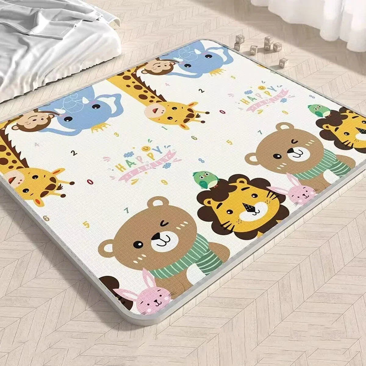 Tasteless Thicken Large Size Play Mat for Children's Safety Mat EPE Environmentally Baby Crawling Play Mats Folding Mat Carpets