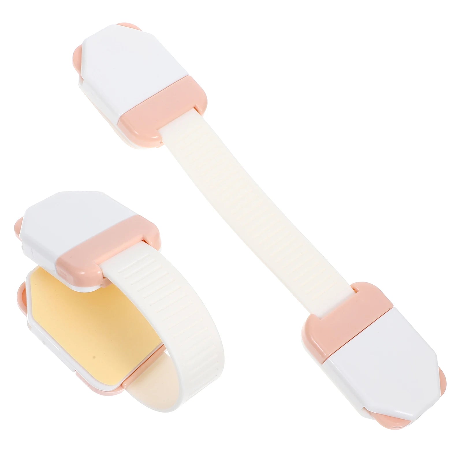 2Pcs Cabinet Locks Baby Proofing Safety for Toddlers Strong ABS Construction No Installation Tools Required Kitchen Bathroom