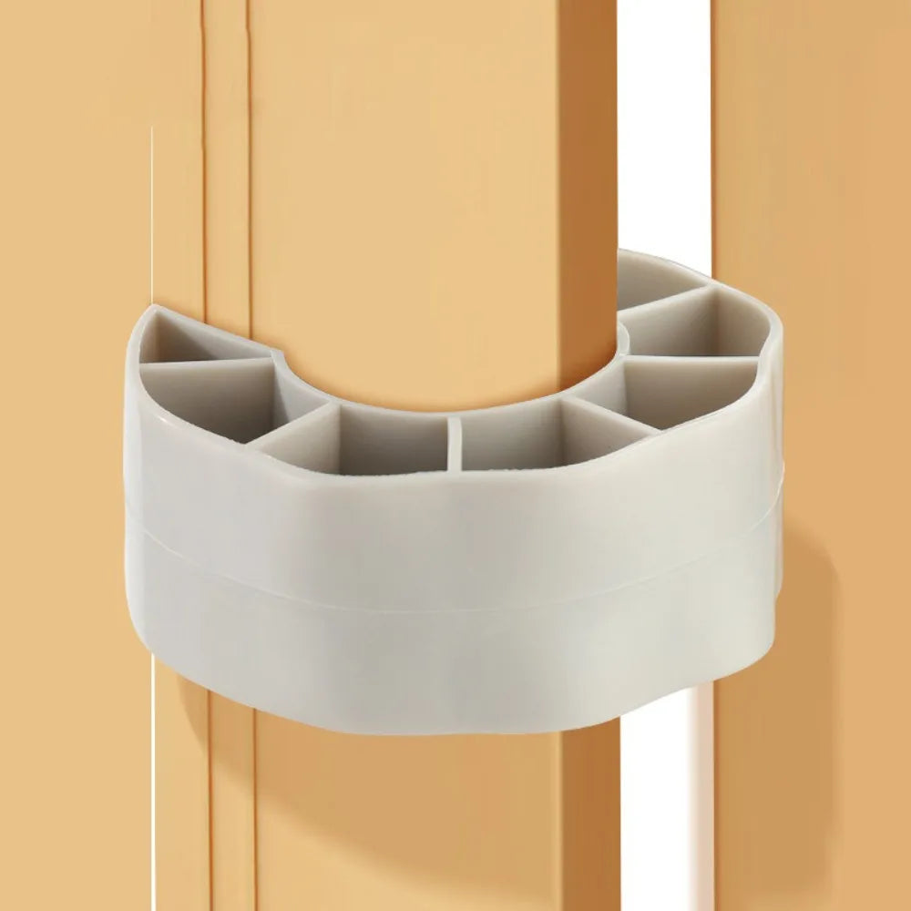 Soft PVC Door Stopper Noise Reduction Silent Design Anti Slam Guard Universal Fit Anti Pinch Finger Protector Kid Safety