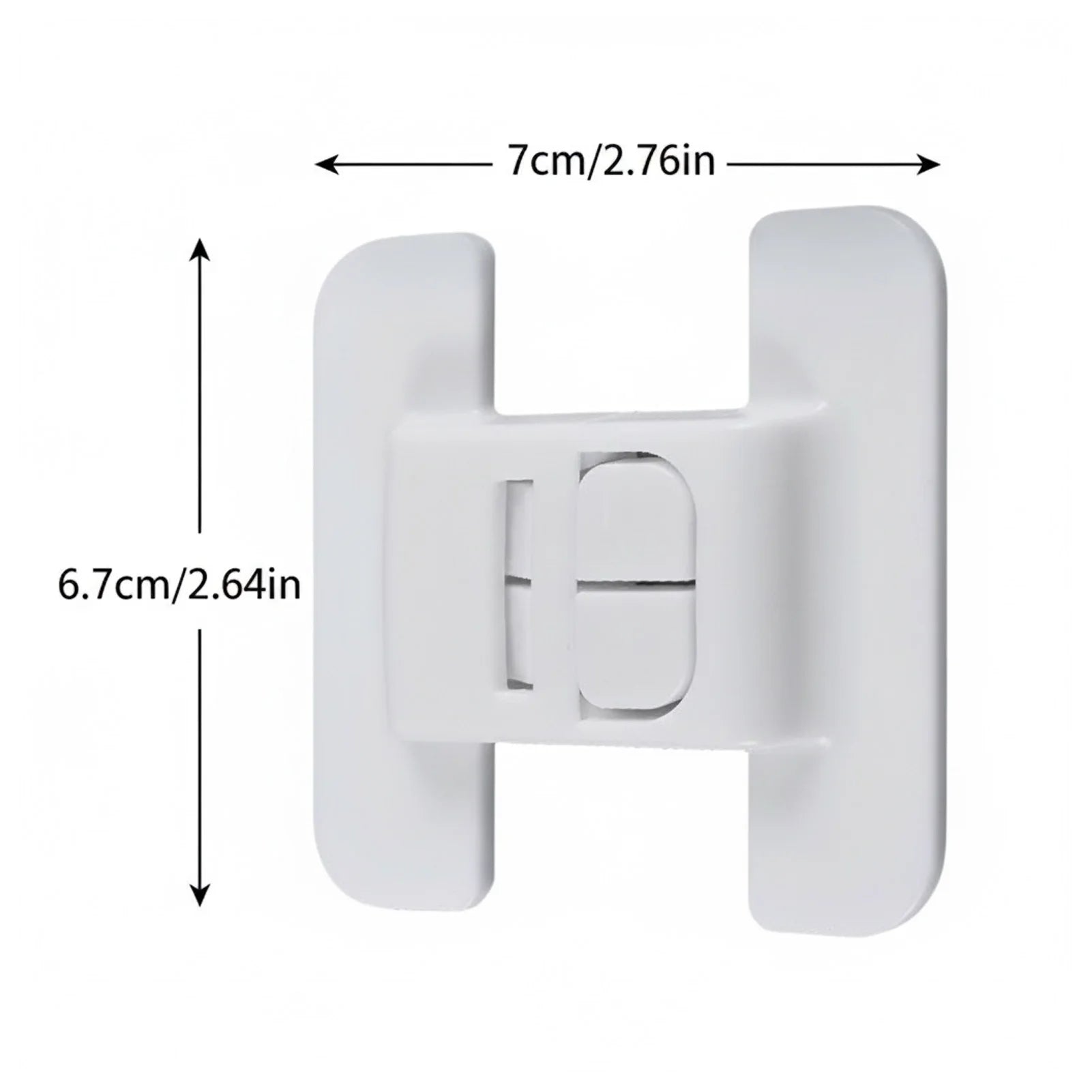 Refrigerator Door Auto Lock Safety Drawer Closer Baby Proofing ABS Material Anti-Open Drawer Closer For Baby Children Protection