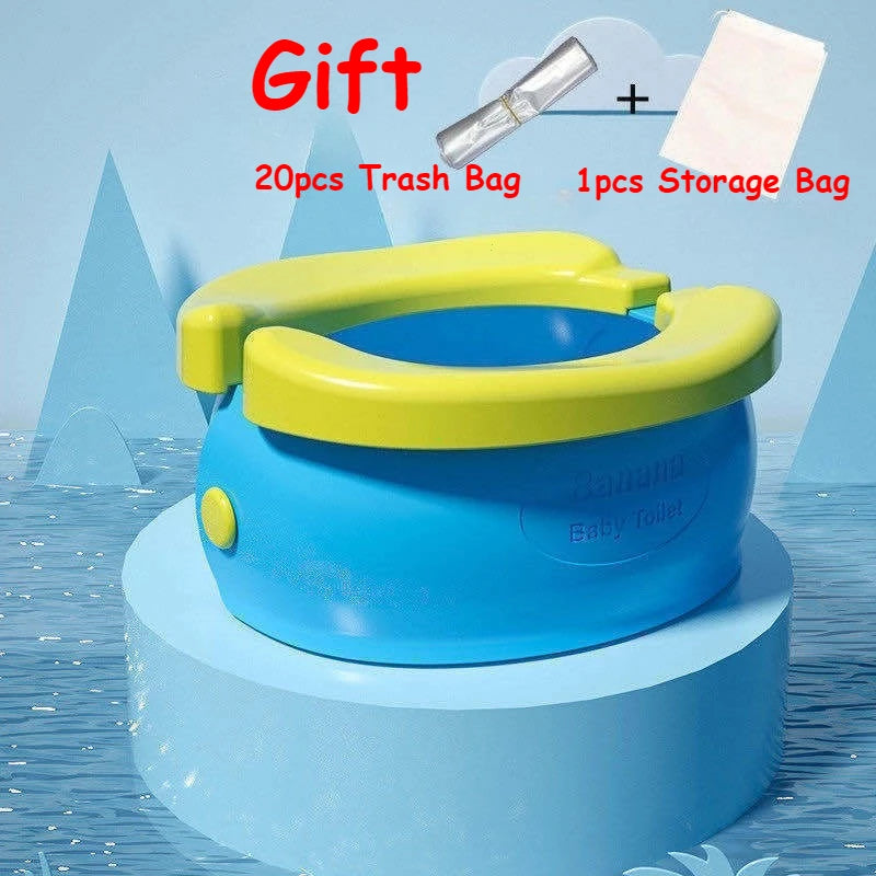 Children’s foldable potty training seat, easy-to-clean toilet seat, birthday gift for boys and girls, portable for travelí