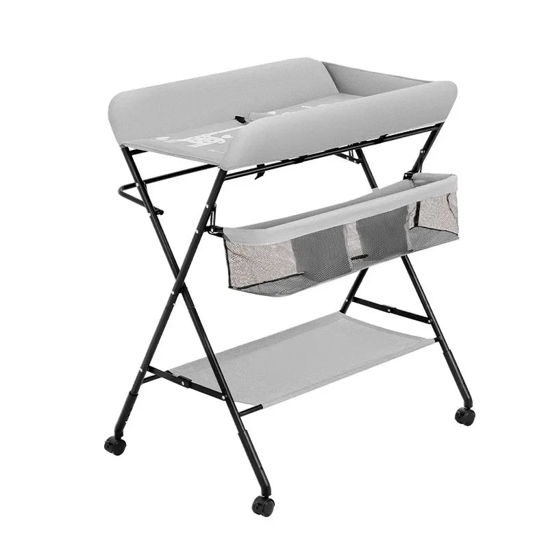 Foldable Diaper Changing Desk Baby Care Massage Table Multi-function Newborn Diaper Change Station Portable Diaper Change