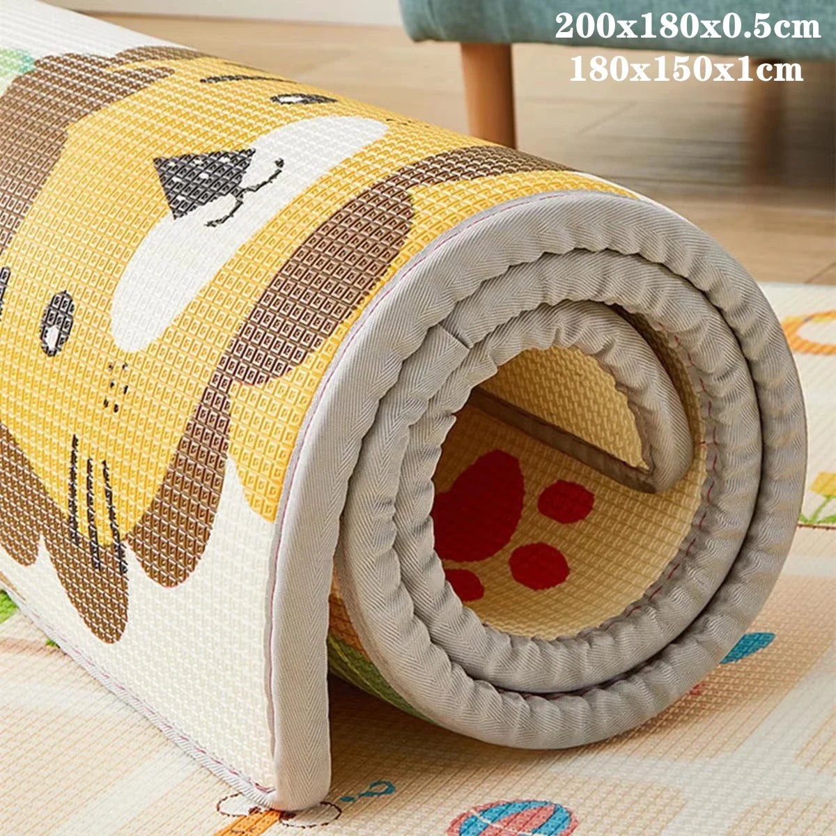 Tasteless Thicken Large Size Play Mat for Children's Safety Mat EPE Environmentally Baby Crawling Play Mats Folding Mat Carpets