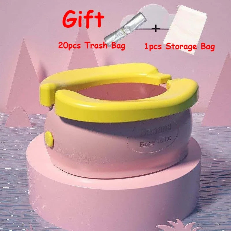 Children’s foldable potty training seat, easy-to-clean toilet seat, birthday gift for boys and girls, portable for travelí