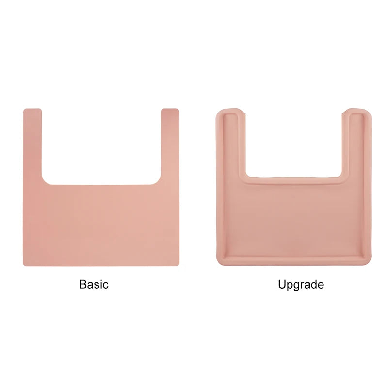 Customized Baby High Chair Place Mat BPA Free Children's Tableware Table Mat Feeding Dishes Plates Pad Baby Stuff