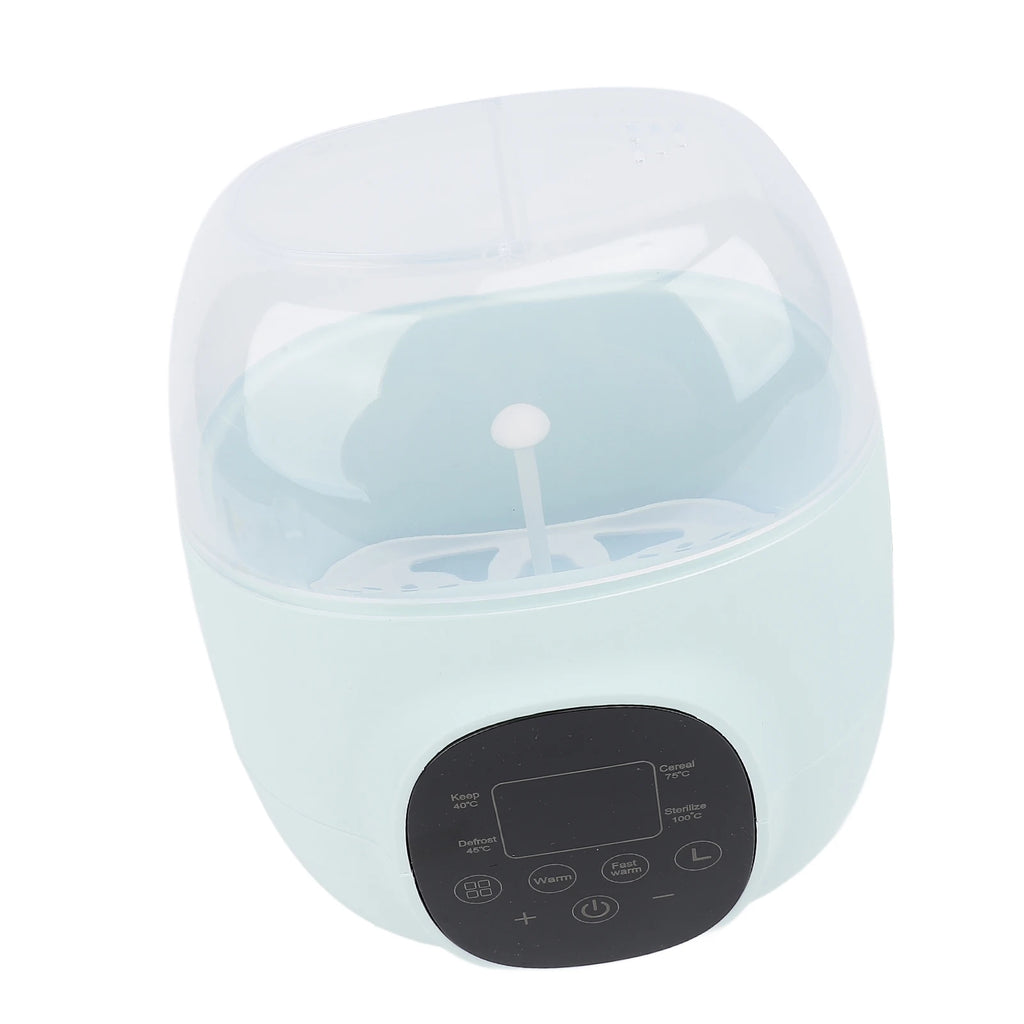 Baby Bottle Warmer 200W PP Multifunctional Fast Heating Baby Food Milk Warmer with Defrost for Breastmilk All Bottle Sizes.